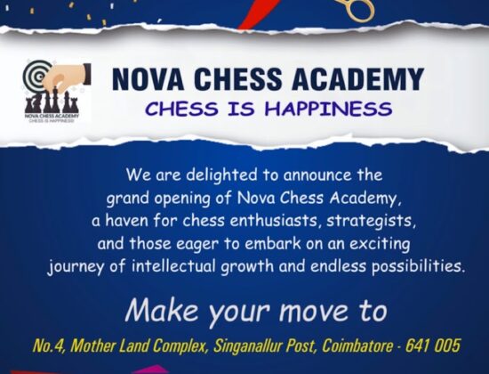 Nova Chess Academy – Coimbatore, Coimbatore